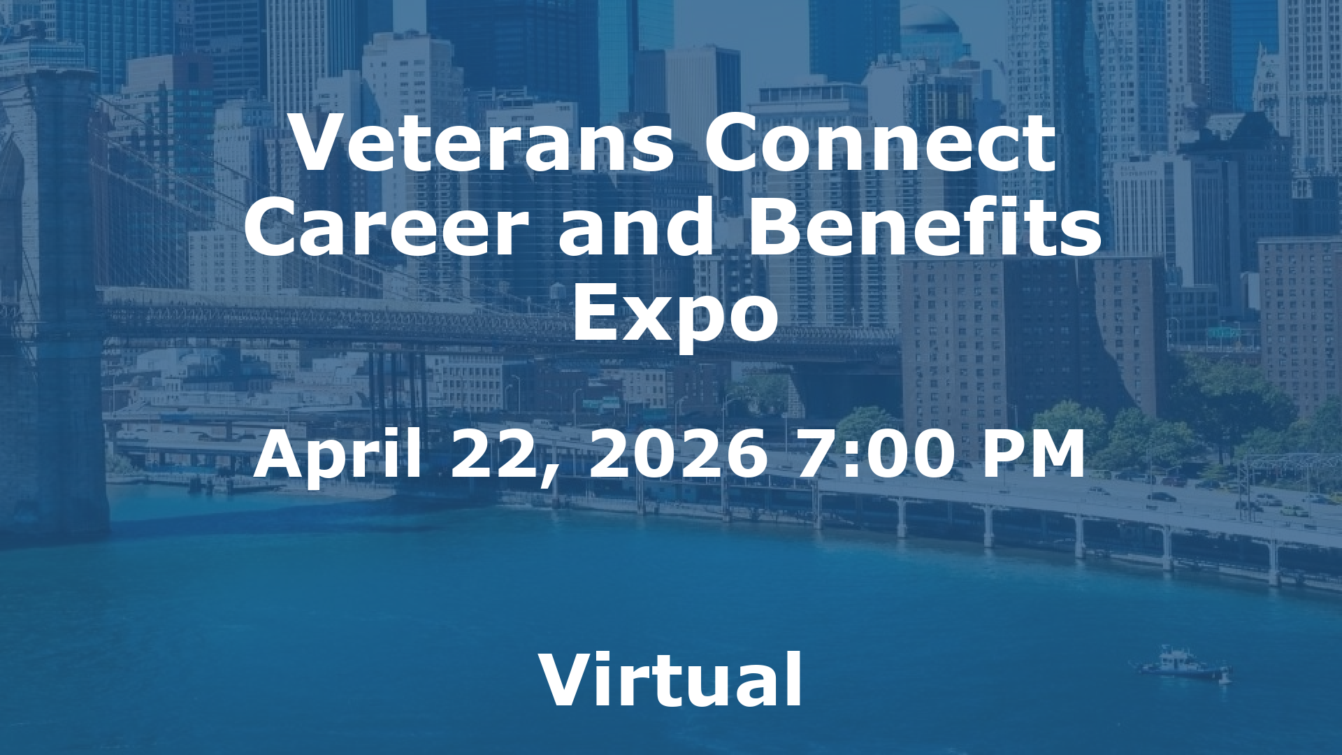Veterans Connect Career and Benefits Expo event image
